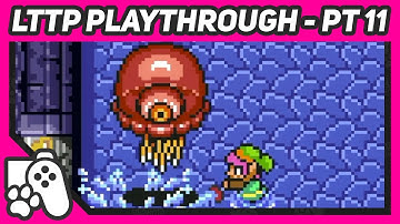 A Link To The Past No Commentary Playthrough Part 11 - The Swamp Palace [The Legend of Zelda, SNES]