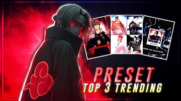 Top + 3 Tik Tok Trending Manga Edit [ Present + QR + XML ] in Alight Motion📱 🖇️ Link Description