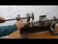 Budowa tokarki Homemade mini lathe part 4