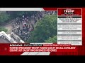 Cheering heard outside courthouse after trump found guilty of all charges