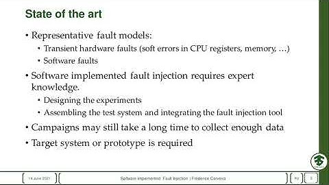 Software-Implemented Fault Injection​
