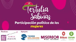 Participación política de las mujeres - Tertulia entre sabinas