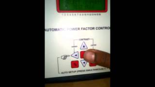 APFC 03 Single CT Controller TEST MODE