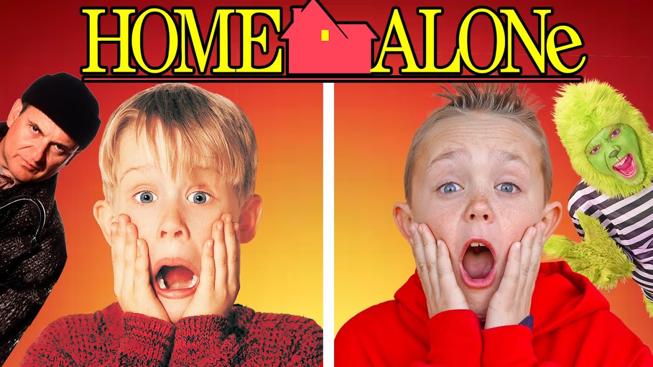 Home Alone! Full Movie Recreated! (Christmas Skit)