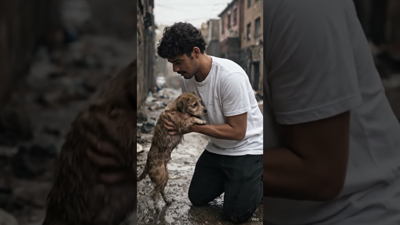 Poor helpless dog 🥺