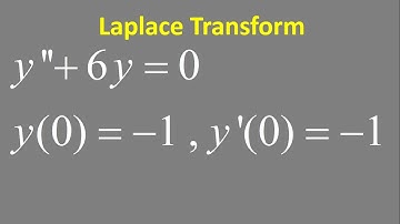 Differential Equation (Laplace Transform) : y