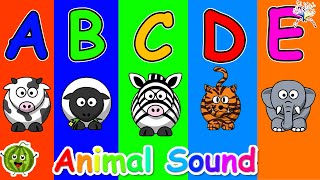 ABC Animal Song || Kids Animal Songs and Nursery Rhymes || EduFam ~