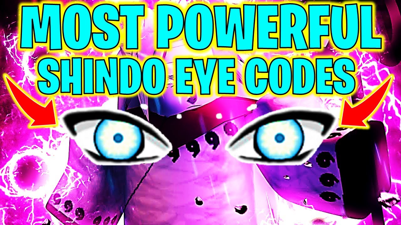 ⭐MOST POWERFUL EYE CODES IN SHINDO LIFE⭐ 