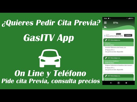 ITV pedir cita previa teléfono y on line por internet app