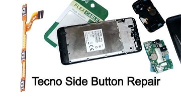 Tecno pop 5 Side Button Solution | All Tecno Phones (Volume ON/OFF) Side Button Strip Repair