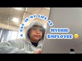 A day in my life 💙 | Hybrid Employee | Mansi lakhmani ✨️