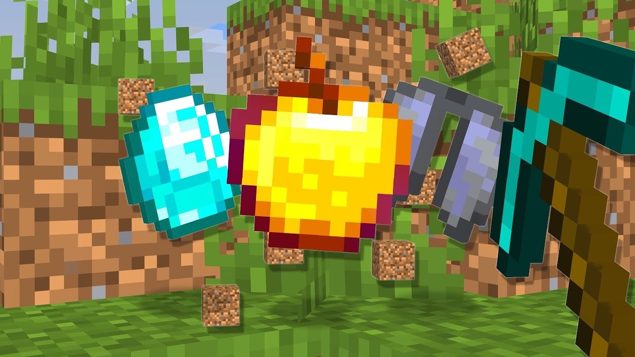 Minecraft But Every Block Drops OP Loot… Game Totally BROKEN! 😈🔥 - YouTube