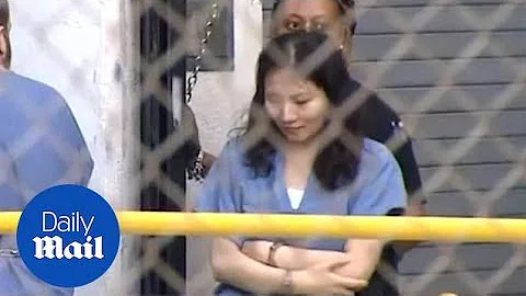 Accused Mar-a-Lago intruder, Yujing Zhang, appears...