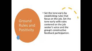 Facilitating Powerful Employment Planning Meetings-From Discovery to Action
