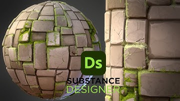 Stylized Old Cobblestone - Substance 3D Designer
