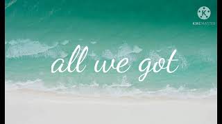 robin Schulz feat. all we got (lyrics)