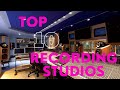 The top 10 recording studios in the world