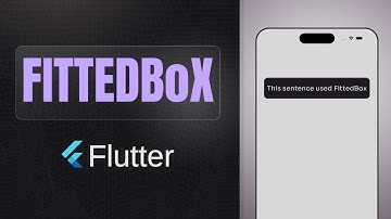 FittedBox widget | Flutter