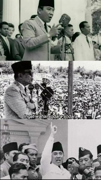 Kata Bijak Dari Soekarno Yang Menggelegar 'Musuh Terberat Itu Adalah Rakyat Sendiri #shorts