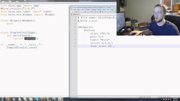 Kivy with Python tutorial Part 4 - Kivy .kv Language cont