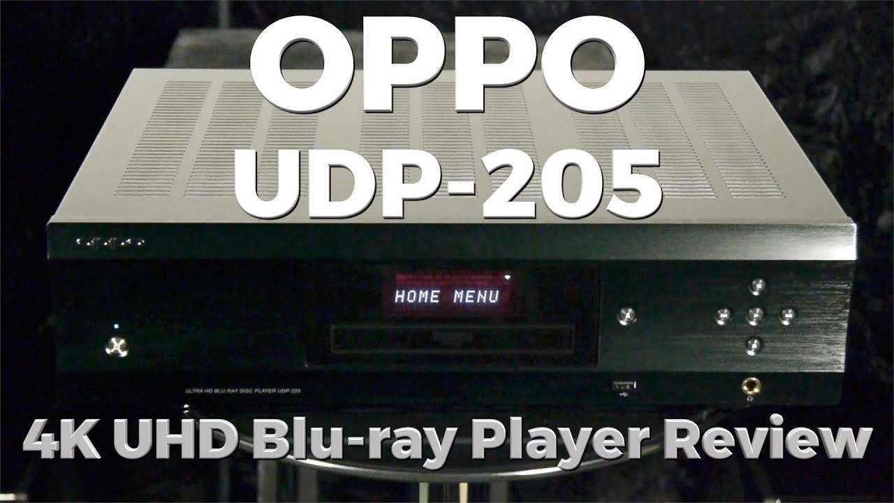 OPPO UDP-205 4K Ultra HD Audiophile Blu-ray Disc Player