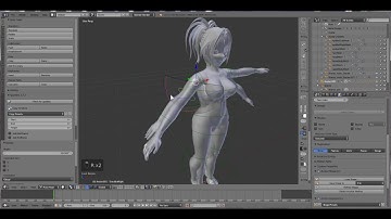 Back to basics: Mesh Avatar Creation- [Non t pose rigging]Method 2