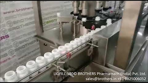 LIQFILL-200 and CAPSEAL-160SR.PNP Liquid Filling and Capping Machine for Pesticides Agro-Chemicals