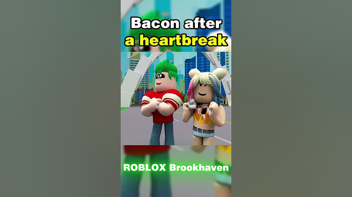 Bacon after a heartbreak #roblox #robloxanimation #brookhaven #robloxstories #bacon