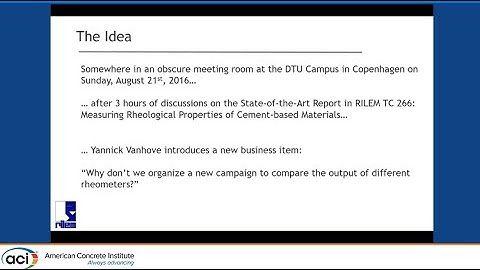 How to Run a Round-Robin Test for Concrete Rheometers