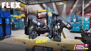 NEW FLEX 24V Framer and Finisher Nailers
