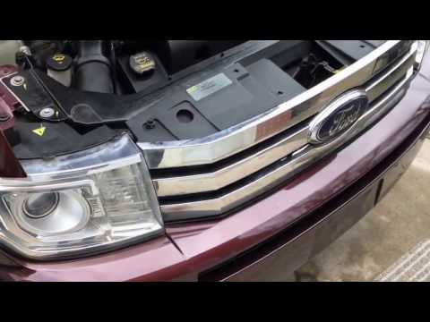 Ford Flex HID (Xenon) bulb replacement (how to)