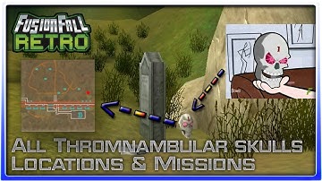 FusionFall Retro - All Thromnambular Skull Locations And Missions
