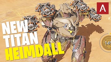 New HEIMDALL TITAN Boosts Damage & Heals! War Robots Test Server Gameplay WR