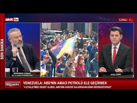 Venezuela'daki darbenin ve Başkan Maduro'nun eşiyle kaçırılma sebebi ne? Türkiye - dünya ne yapmalı?