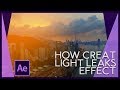 Light Leak Effect | After Effects Tutorial