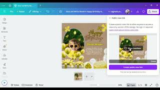 4  Collaborating and Sharing Designs in Canva