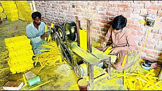 These wage earner expert in making wooden scale!