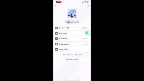 Noticeboard App - Mute Boards