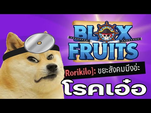 เกมออนไลน์ ไทย  Update 2022  โรคเอ๋อใน Blox Fruits !!!