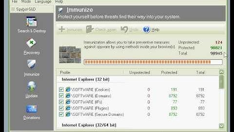 Spybot Search & Destroy Tutorial