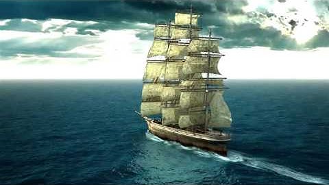 Sailing ship -3dsmax-phoenix fd