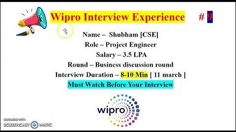 Wipro latest interview experience | Wipro Interview Experience | Wipro 2022 batch | Wipro Elite | 9