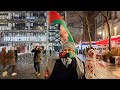 Gaza manifestation pour le cessezlefeu et contre les livraisons darmes