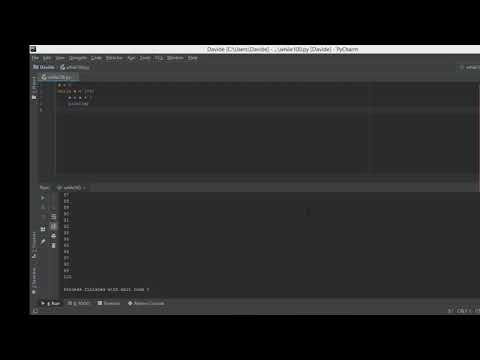 PYTHON - ESERCIZIO CON CICLO WHILE - YouTube