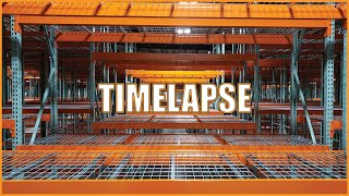 Building Pallet Racking - Time Lapse | Logic MH by Logic Material Handling 38 views 1 year ago 3 minutes, 12 seconds