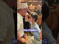 A unique drinking tradition #viralvideo #shortsfeed #youtubeshorts #GreekHospitality
