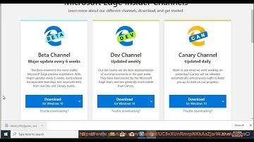 Download Microsoft Edge Beta on Windows 10/Mac