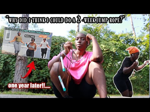 I did a 2 week jump rope challenge & this is what happened | DID I  FAIL?