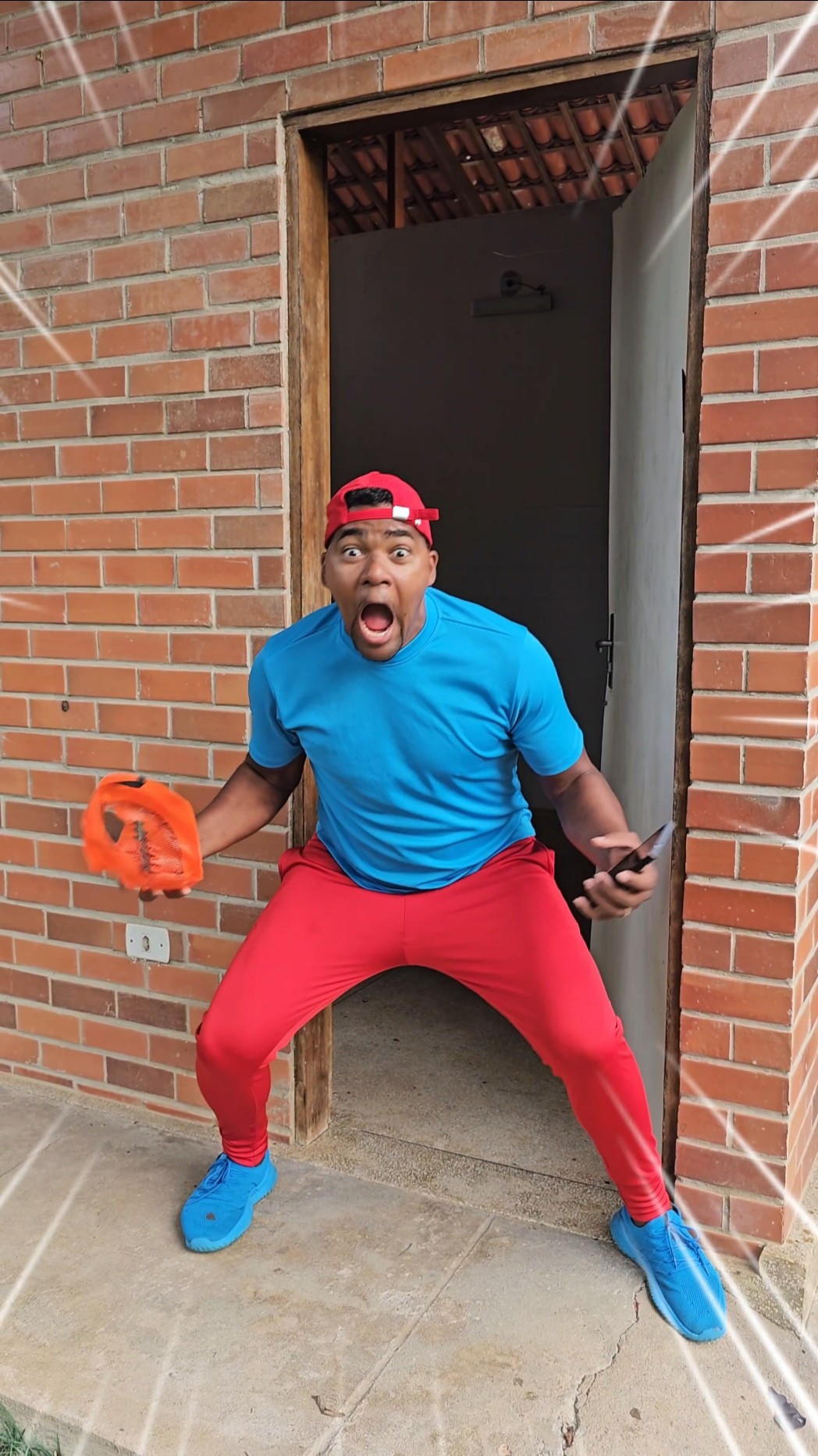Correndo do Homem Caveira ??#funnyvideo #comedy #viralvideo #shorts