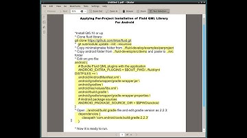 Fluid QML Library: Per Project Installation on Android